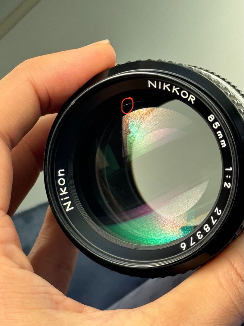 レンズ(単焦点) Nikkor 85mm f/2 Ai-s