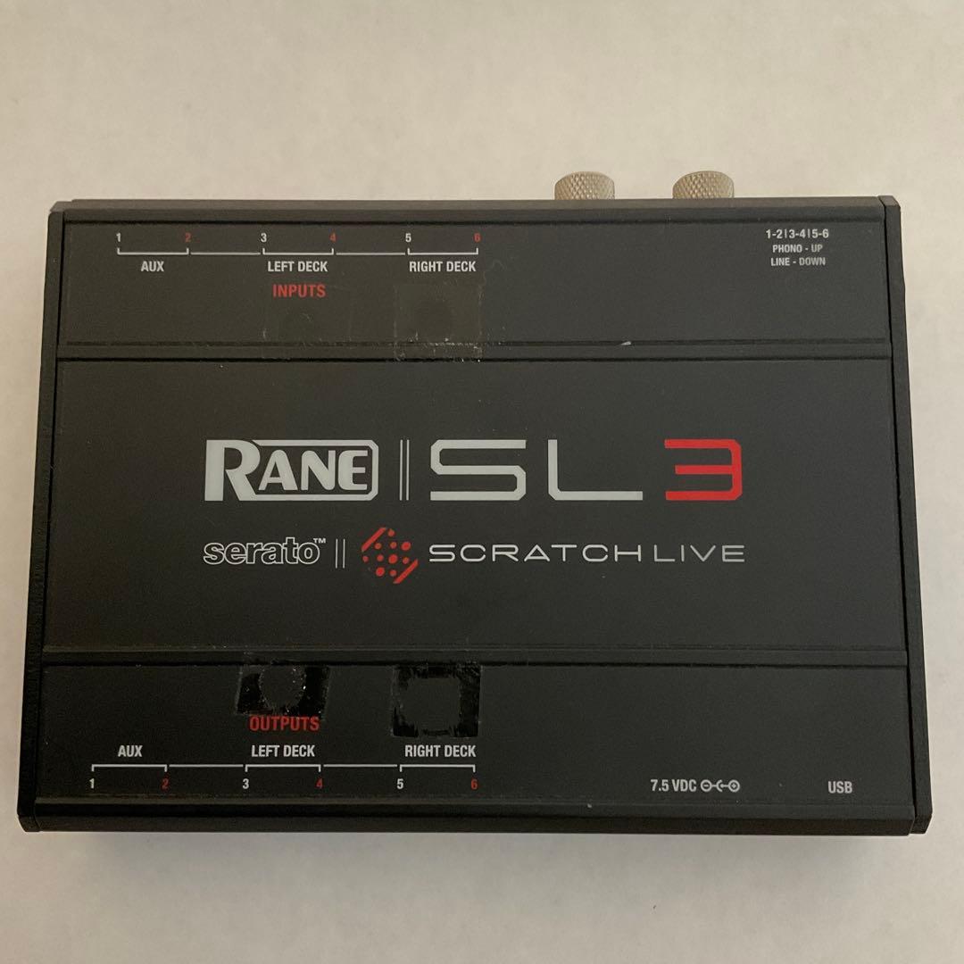 週末セールRANE serato SCRATCHLIVE インターフェイス