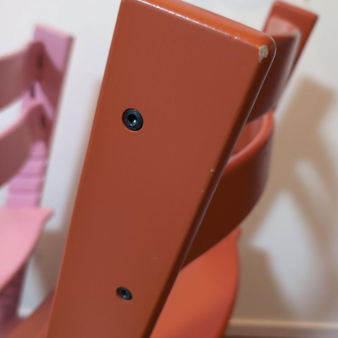 STOKKE ストッケのトリップ トラップ ピンク オレンジ
