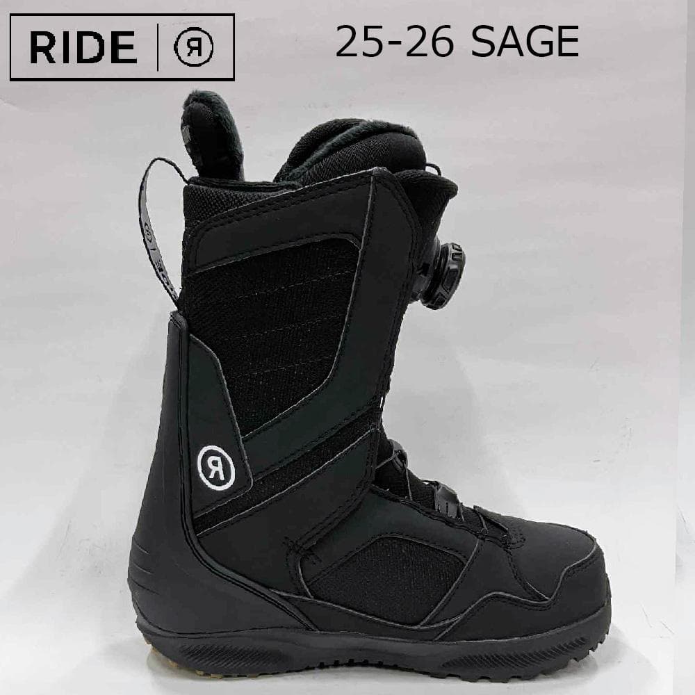 【新品】25-26 RIDE SAGE 24.5cm 女性用スノーボードブーツ