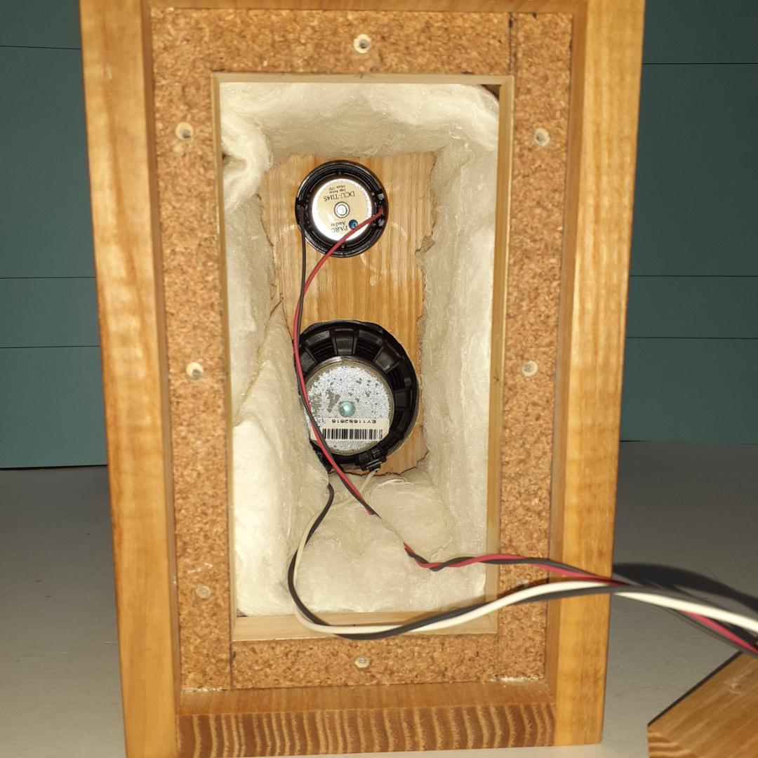 Peerless PLS-P830985　2way 自作タモ12mm厚1枚板使用