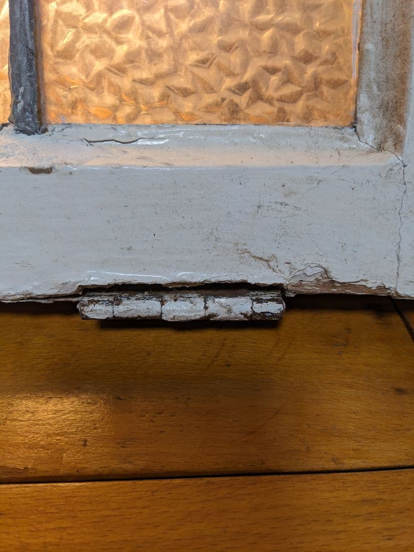 ステンドグラス 花柄 イギリスアンティーク