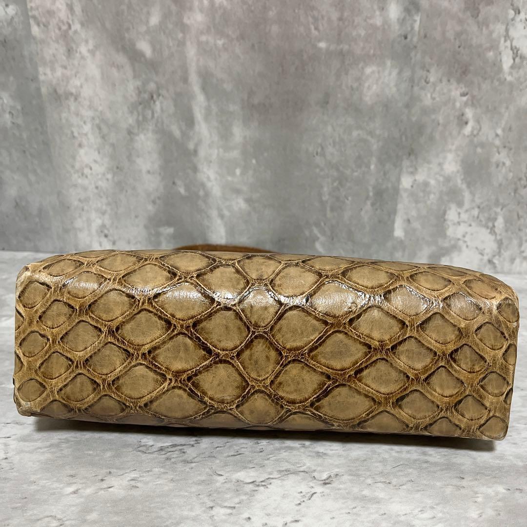 ✨希少✨穿山甲(センザンコウ) ハンドバッグ エキゾチックレザー 高級革 和装