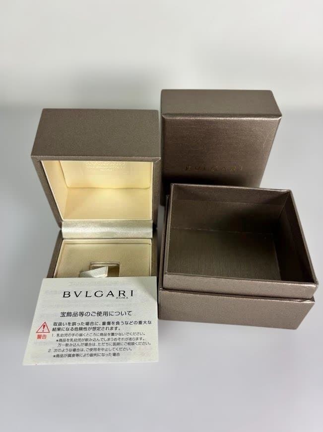 ブルガリ時計、アクセサリー空ケース 空箱のみ（中身は無し）3種＆Care Kit