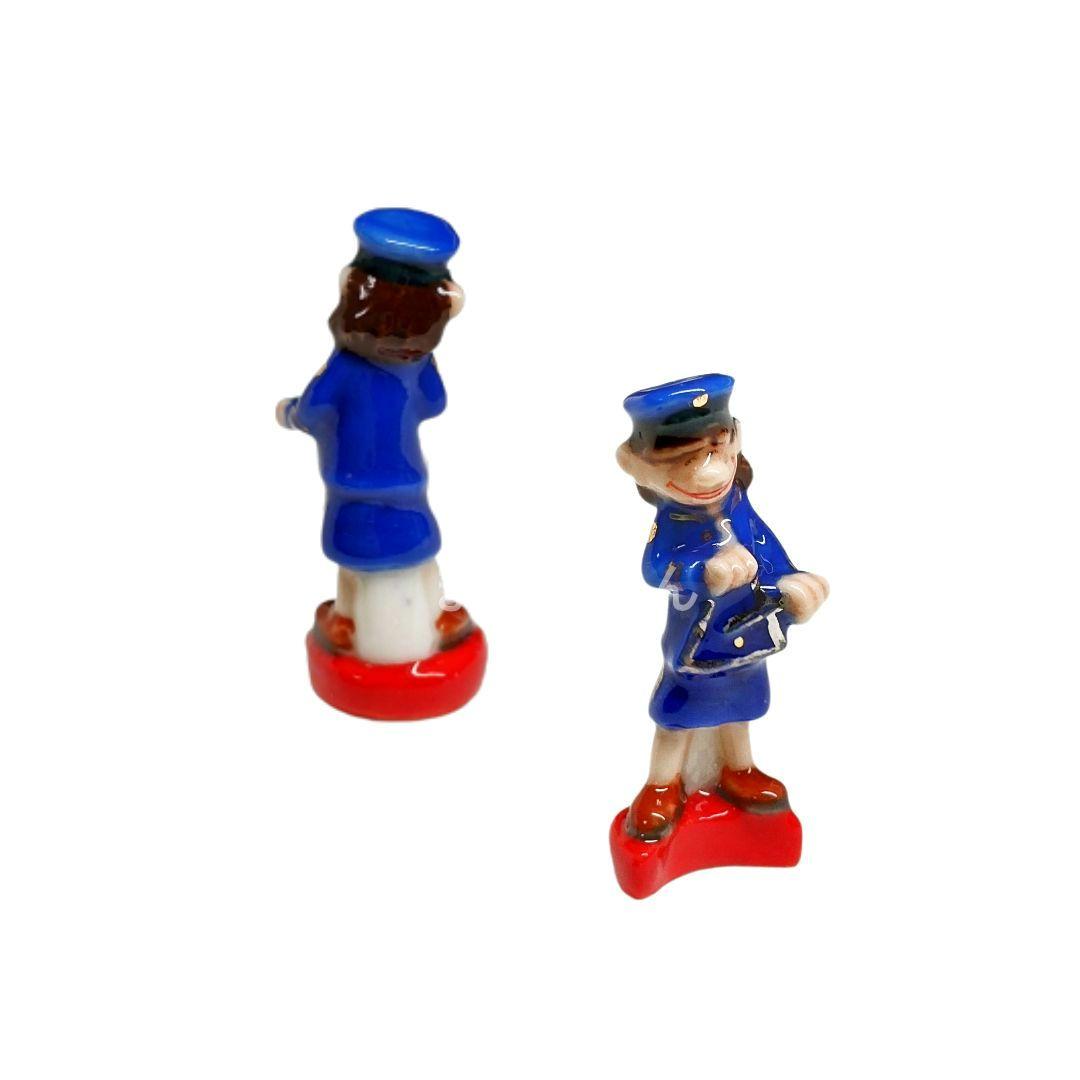 【新品・未使用】フランスの街の音楽隊　パレード　金彩　フェーヴ12点　送料込み