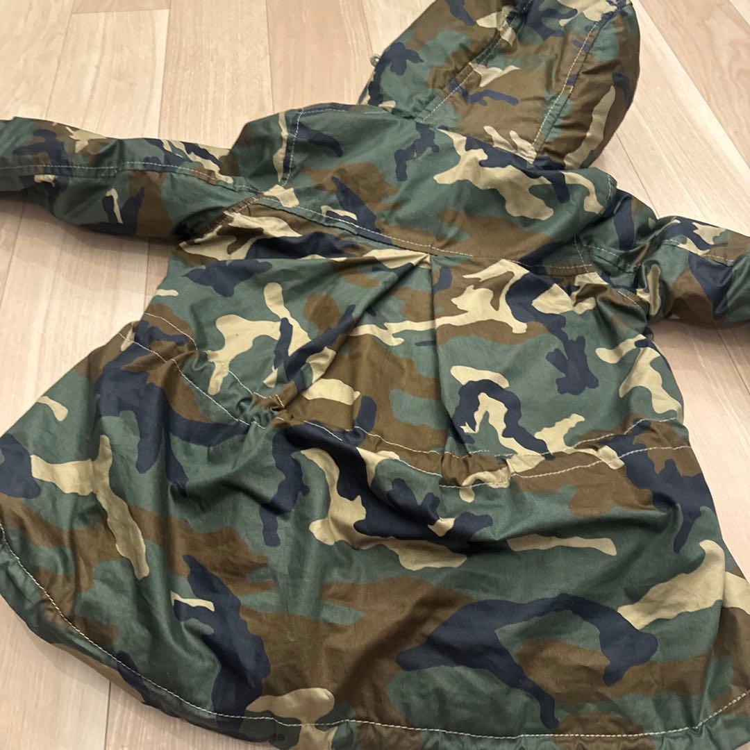 専用迷彩柄ファー　ダウン　高級　M 美品