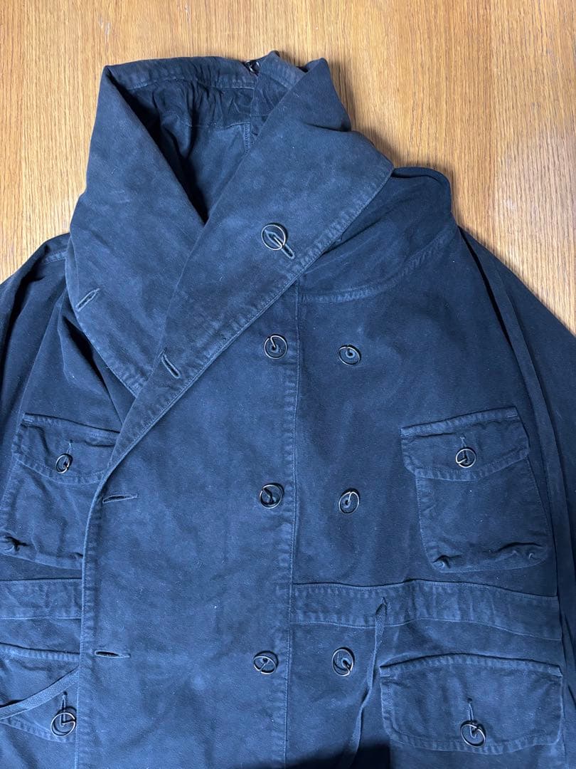 キャピタル　ブラック　リングモッズコート　サイズ1