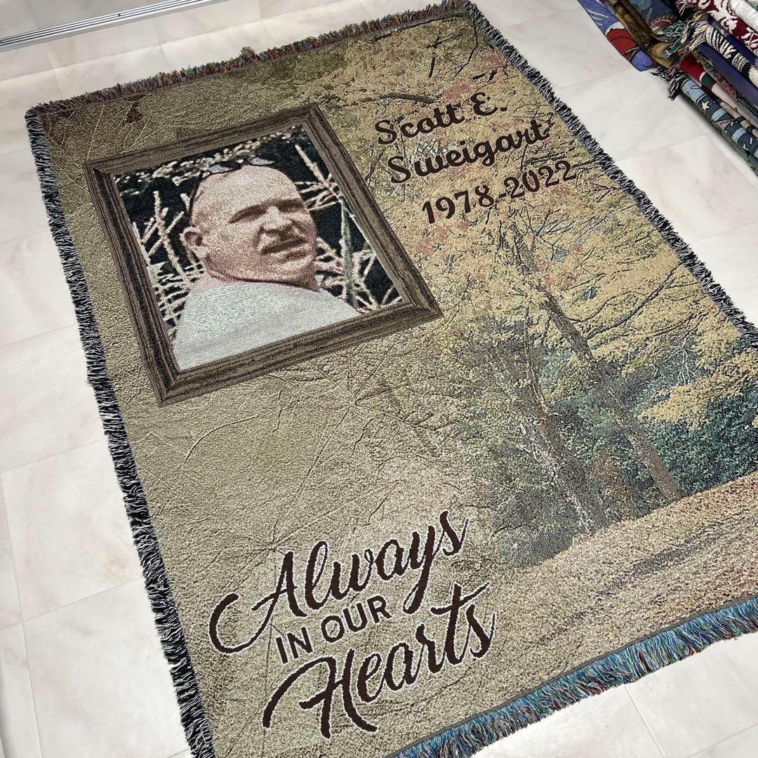 人物　マルチカバー　ソファーカバー　ヴィンテージラグ　185x133