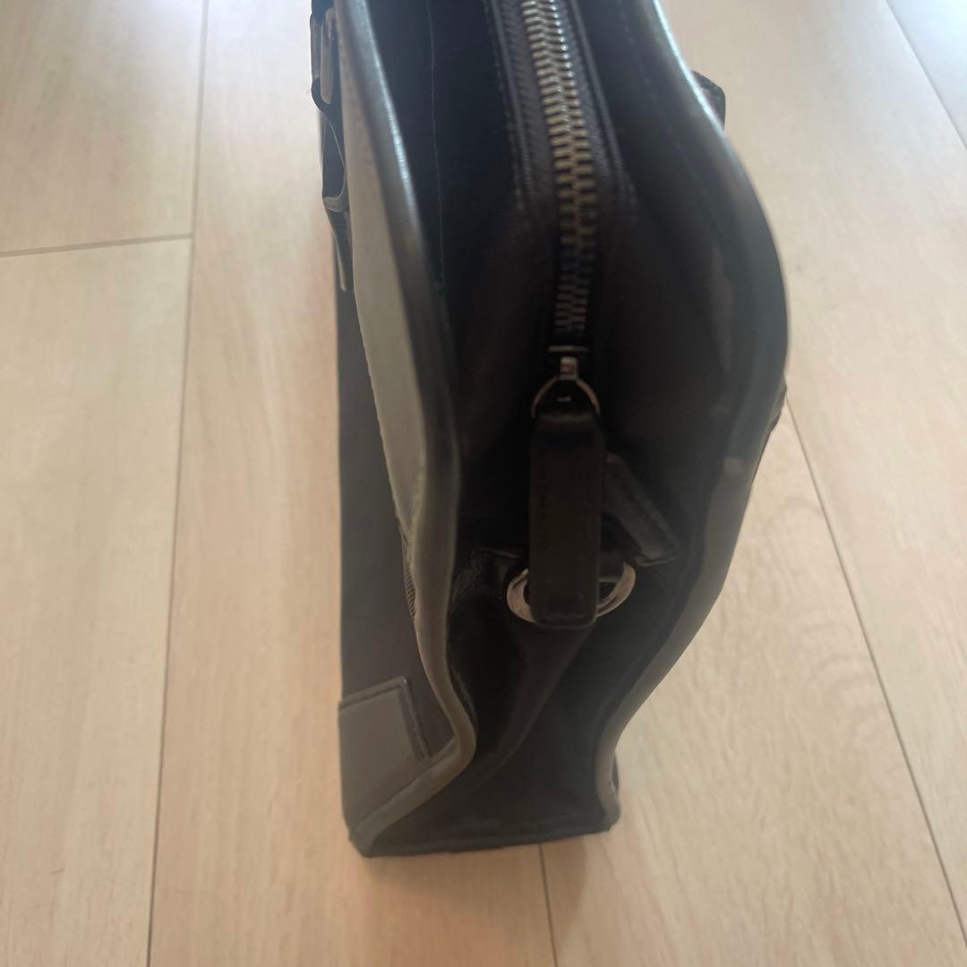 【美品】Burberry BLACK LABELビジネスバッグ 黒 ショルダー有