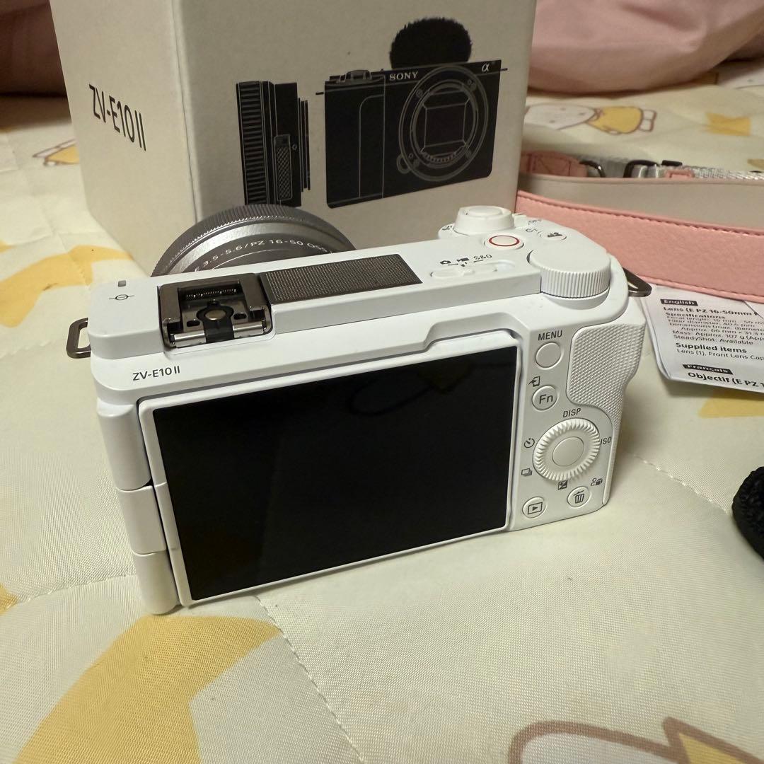 SONY ZV-E10 II ホワイト 16-50mmレンズ付き