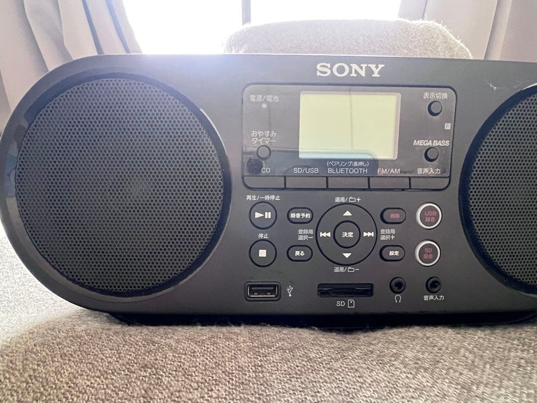 ソニー　ZS-RS80BT CDプレーヤー