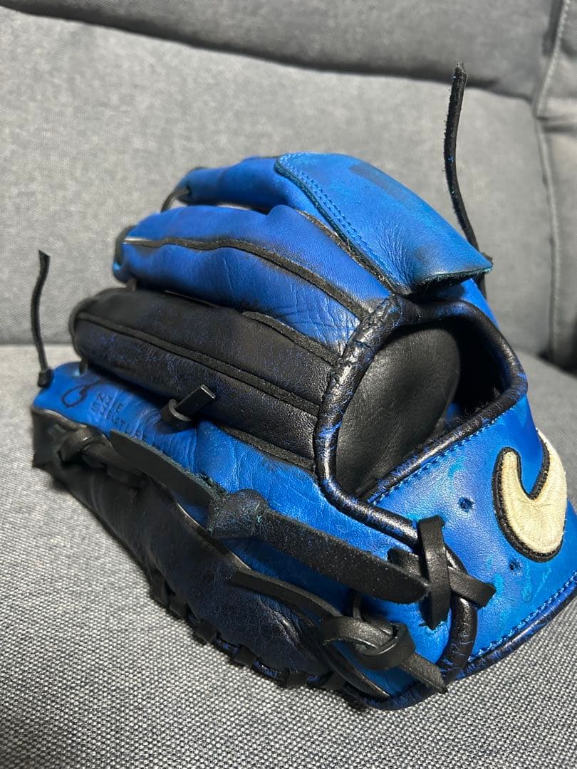 NIKE 一般軟式用 岩隈モデル 改 「山本由伸」風 なんちゃってグラブ ③