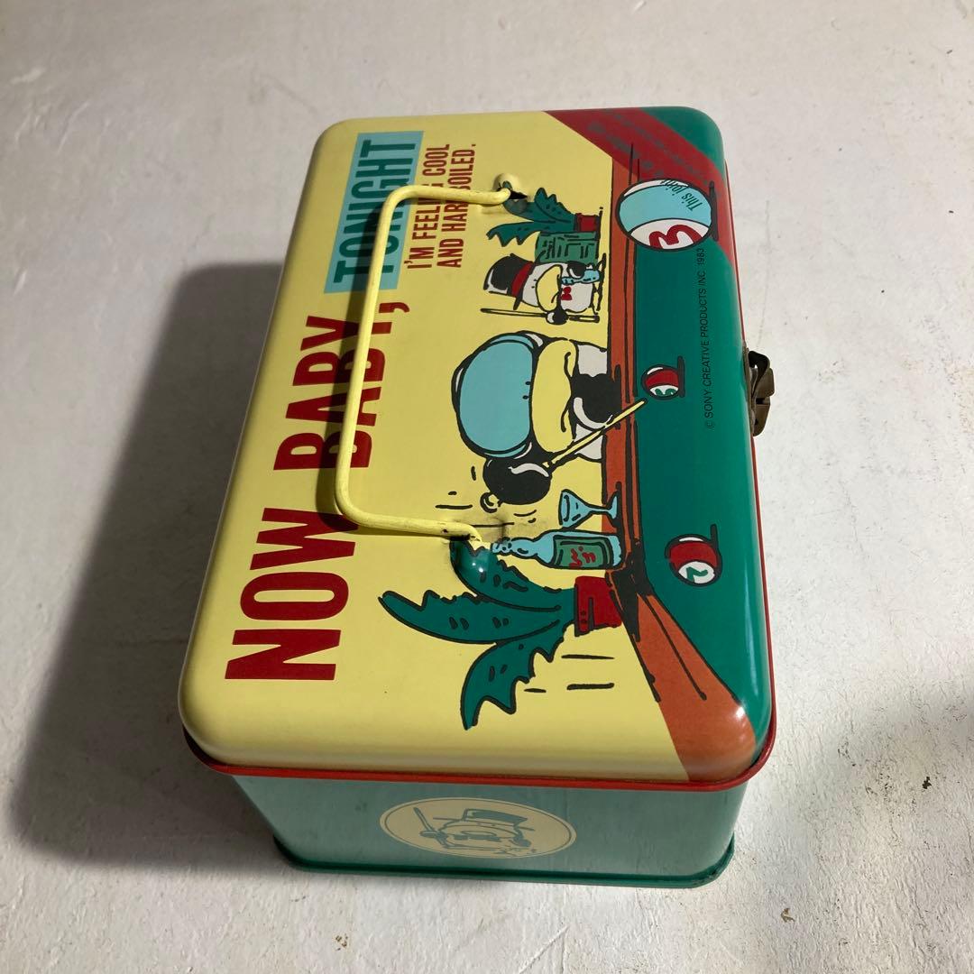 希少 SONY Let's Chat レッツチャット 缶ケース 小物入れ