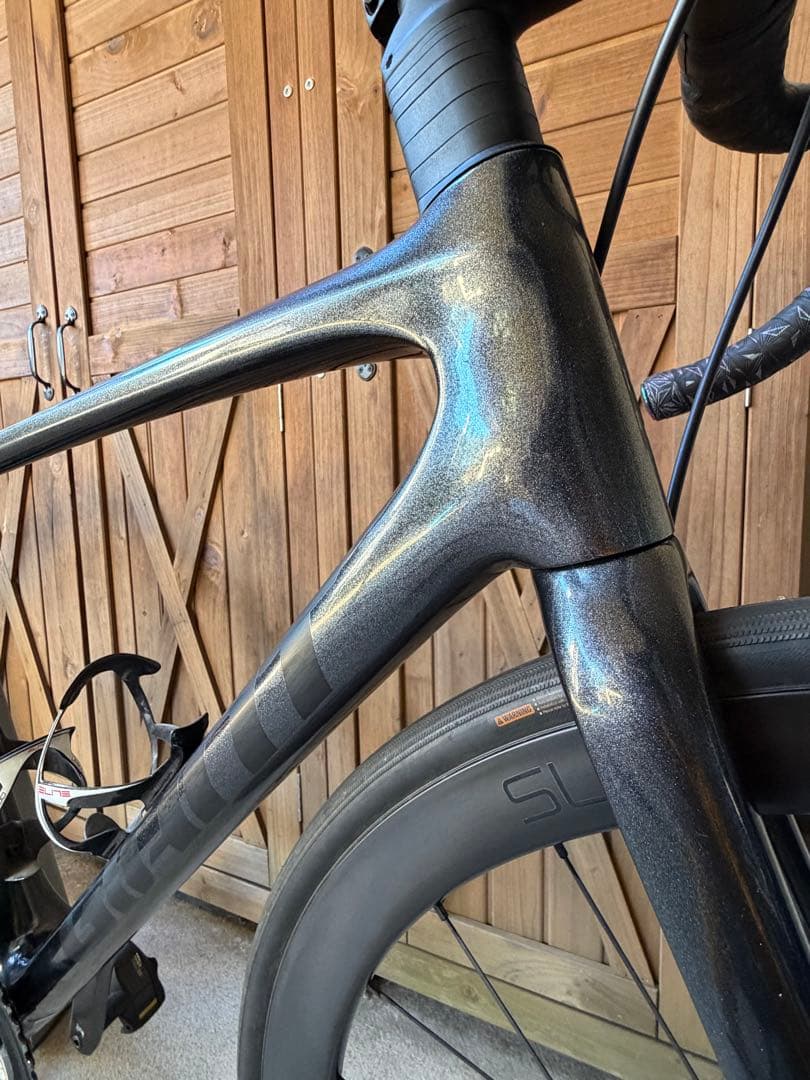 美品 2022 ジャイアント　TCR advanced PRO1 DISC 電動