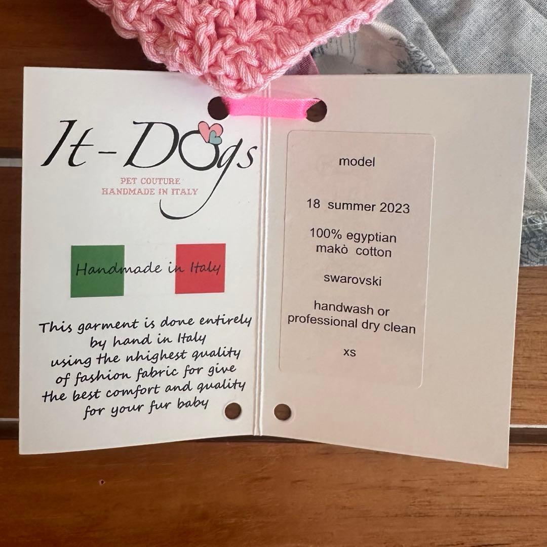 it-dogsニット＆トワルドジュイワンピースXS