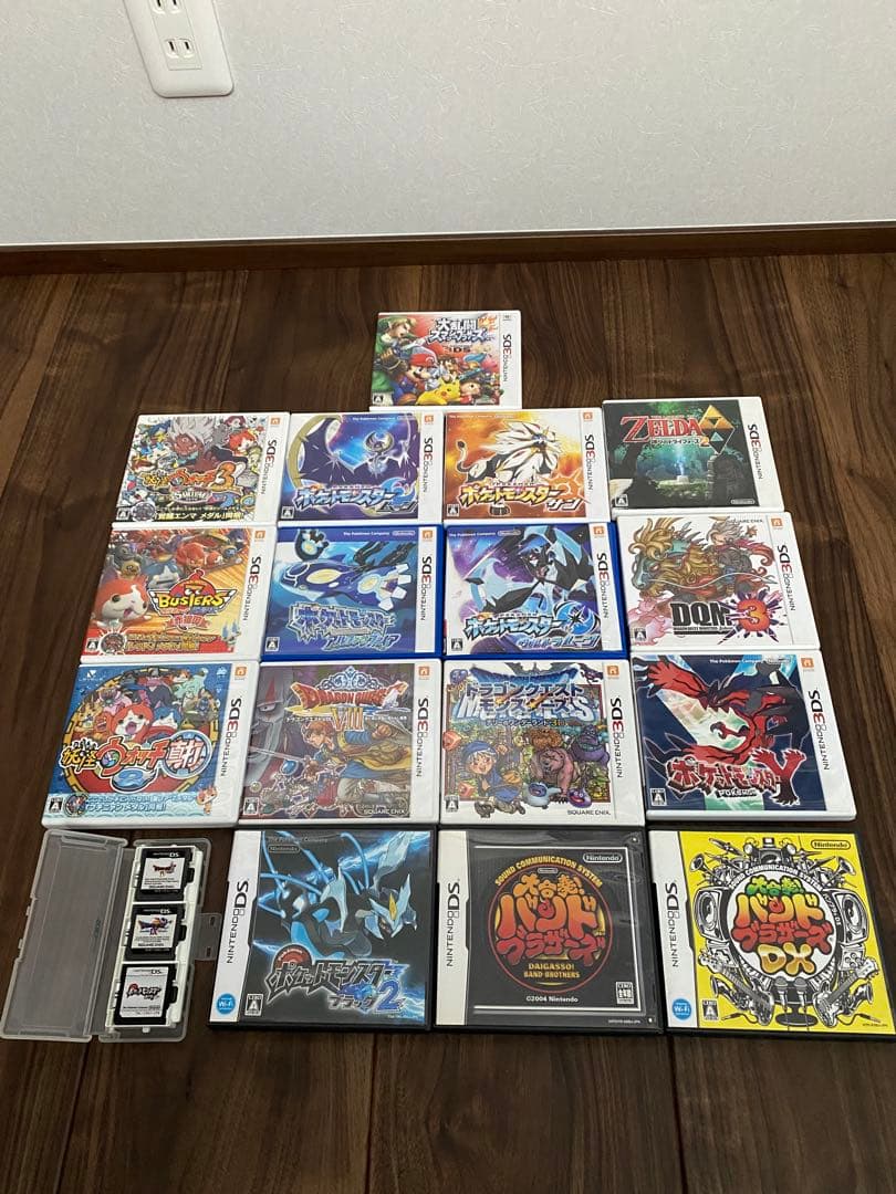 ニンテンドー3DS/DS 本体とゲームソフト19本セット
