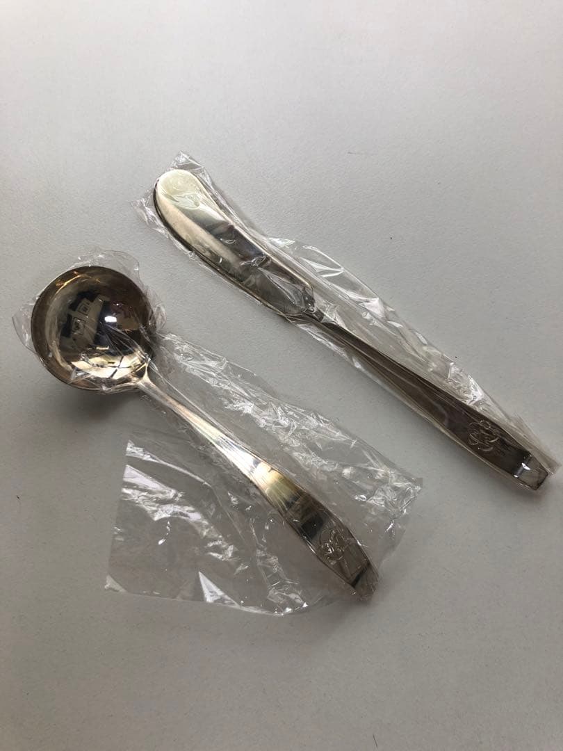 スターリングシルバー・バターナイフ・シュガースプーンセット