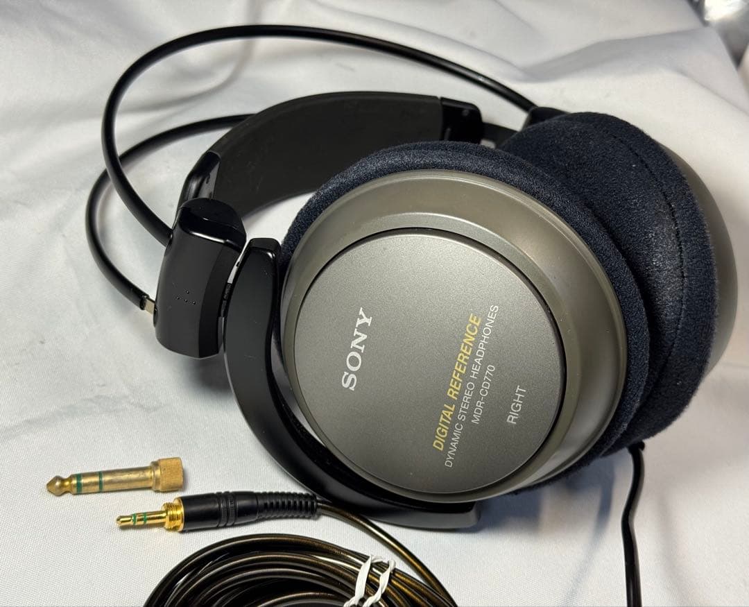 美品 SONY MDR-CD770 ヘッドホン 動作確認 レア