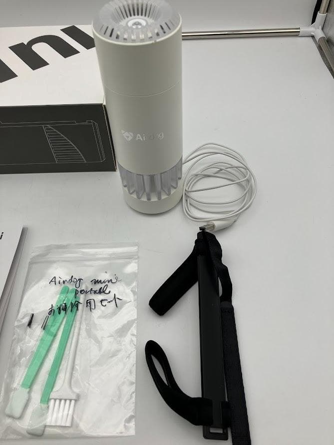 美品　Airdog mini 　CZ-20T　空気清浄機　ホワイト　ポータブル