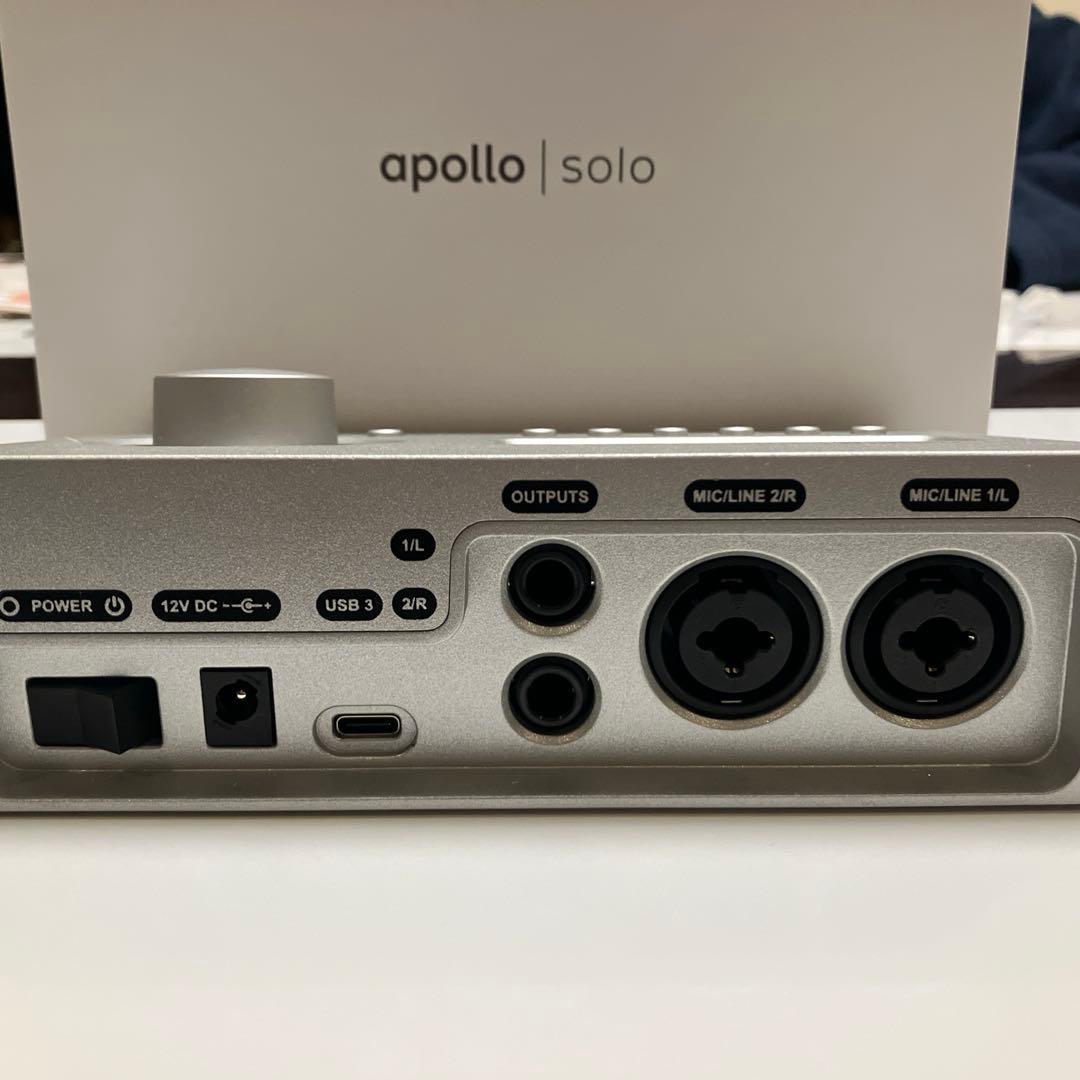 UNIVERSAL AUDIO apollo solo USB [未使用]