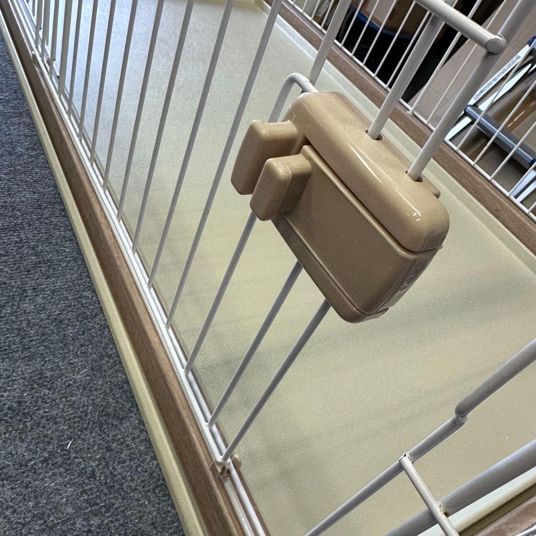 アイリスオーヤマ ウッディサークル ロータイプ PWSR-1260LV 小型犬用