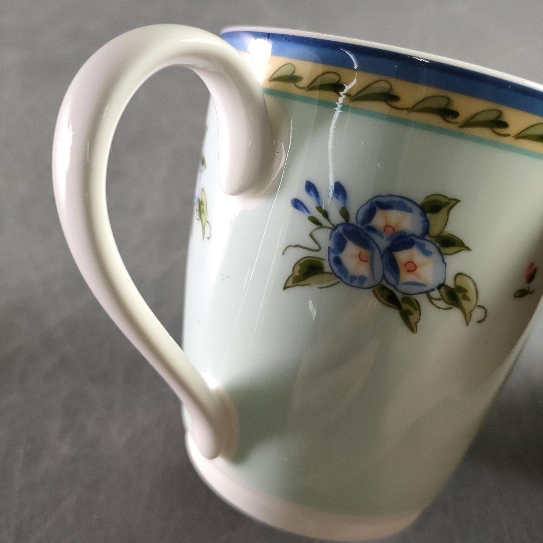 A915-4/TIFFANY＆Co./モーニンググローリー ペアマグカップ/