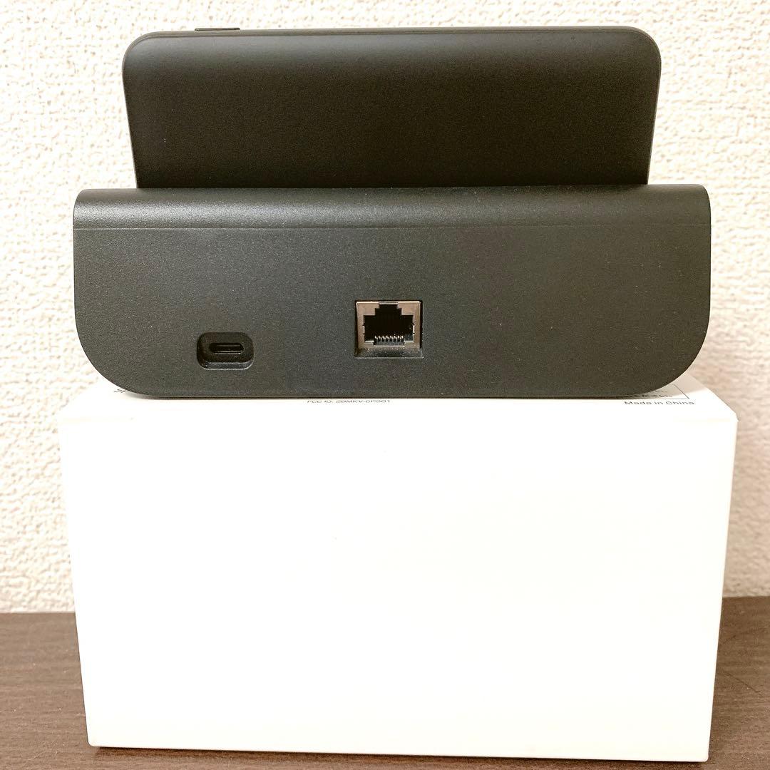 Speed Wi-Fi DOCK 5G 01 無線WiFi 有線LAN対応