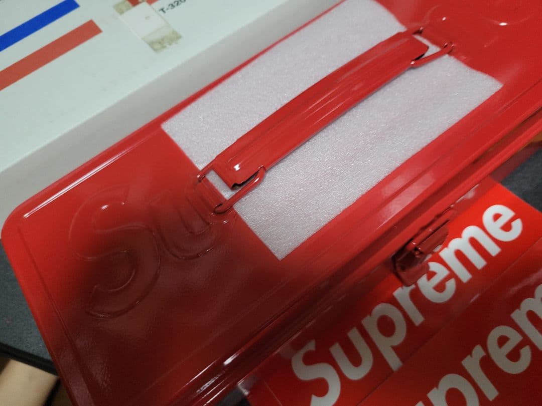 完売 supreme x TOYO スチール T-320 ツールボックス 工具箱