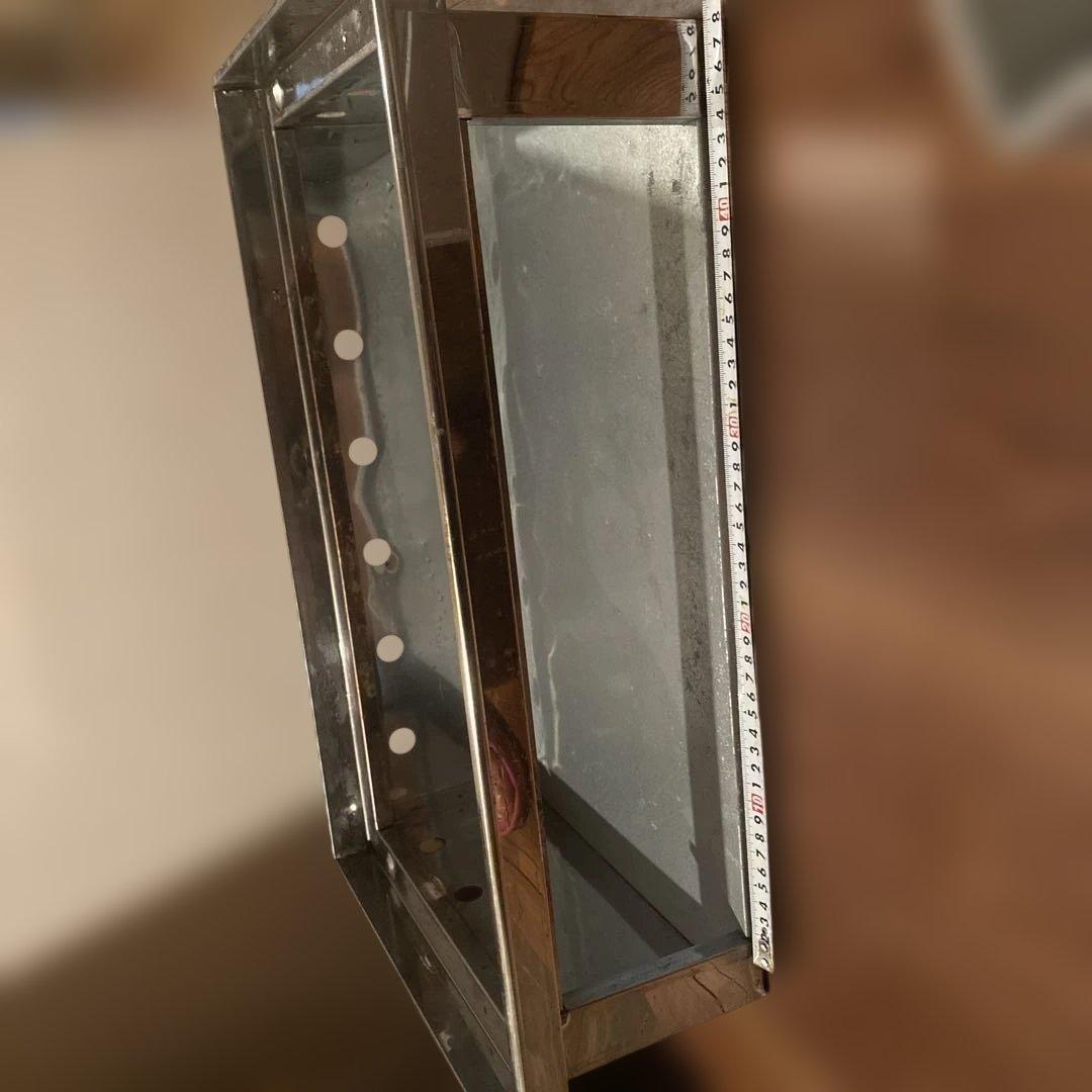 業務用大型アルミ製2分割台はステンレス製ガスを入れて使用します。