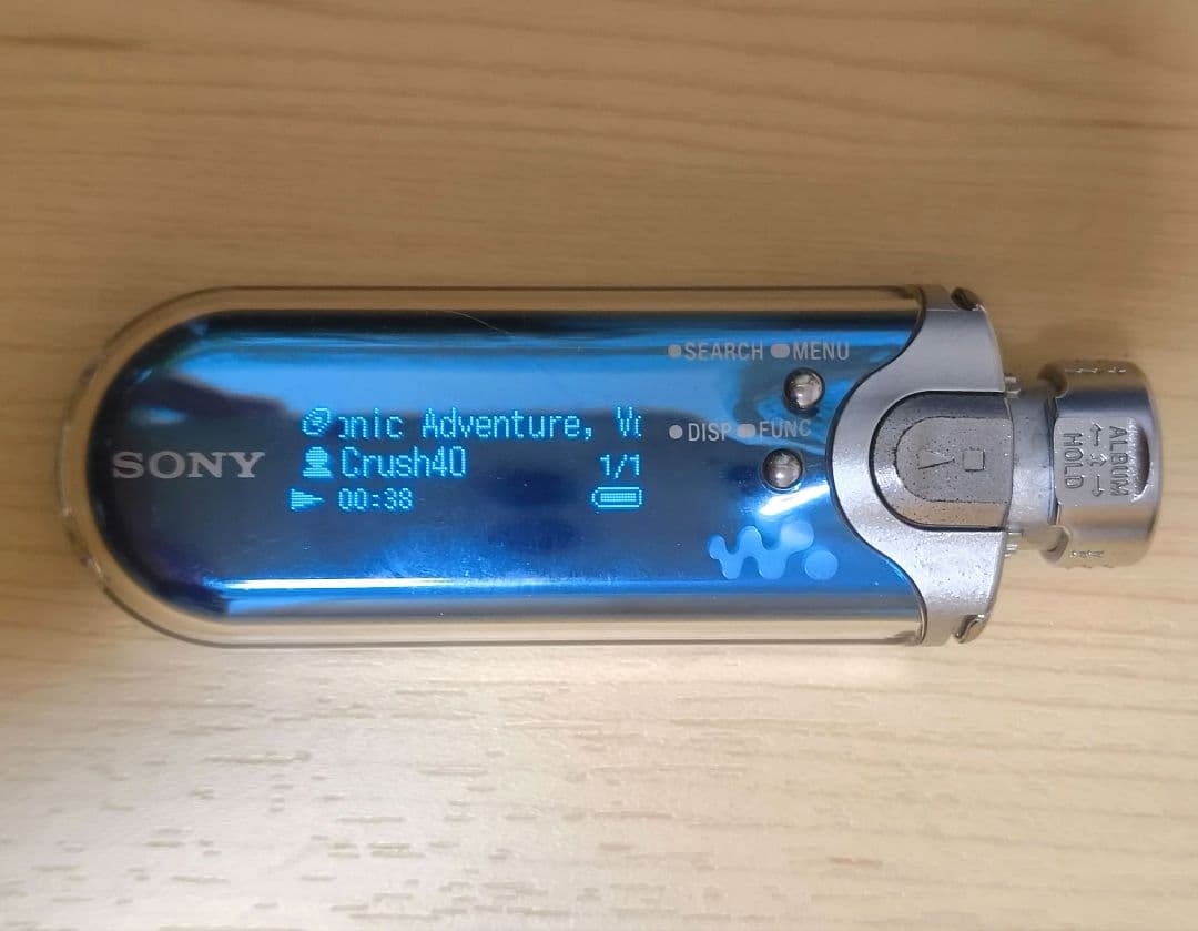 【バッテリー新品】ソニー ウォークマン NW-A605 ブルー