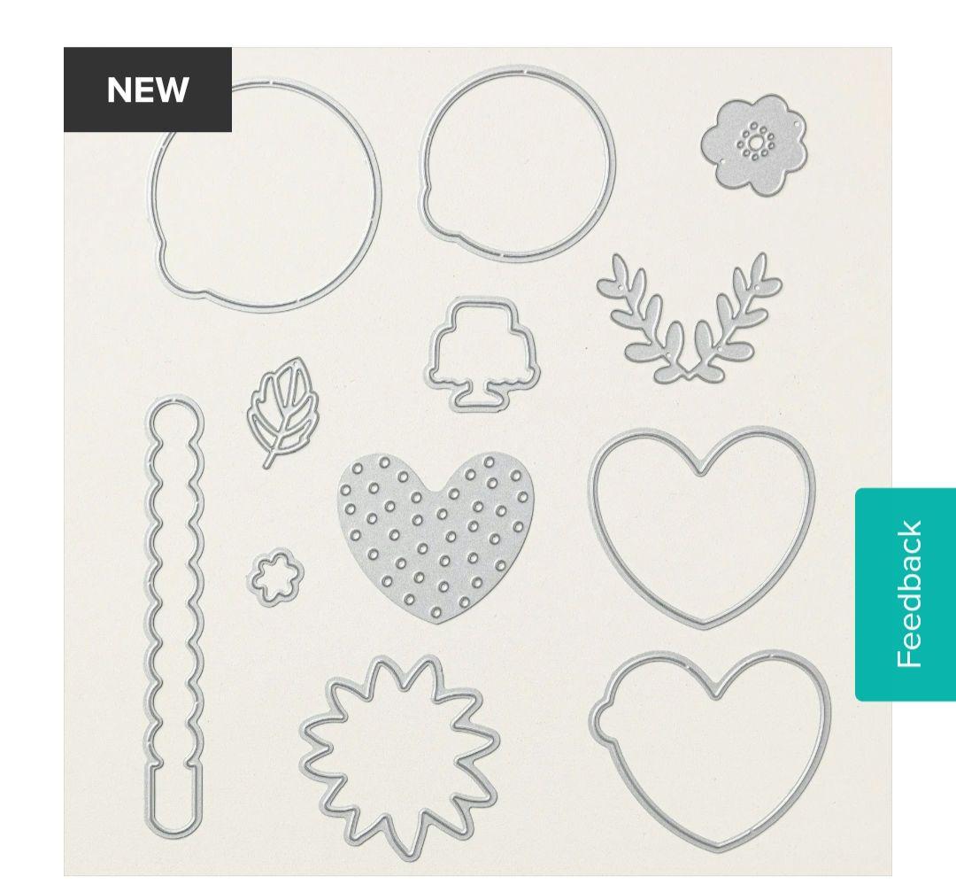 １点限り♡未使用ペリペリできちゃうスタンプ＆ダイ　スタンピンアップ