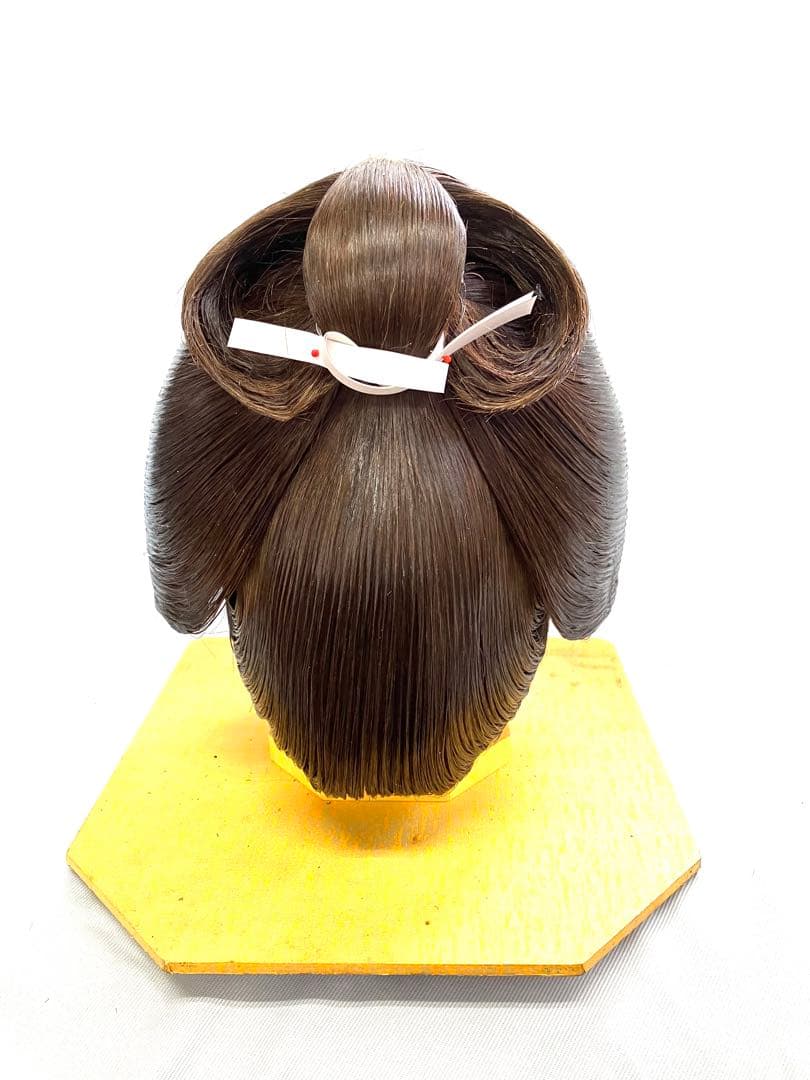 今西、Ｍサイズ、中古舞踊かつら、日本髪かつら、大衆演劇かつら、ケース付き