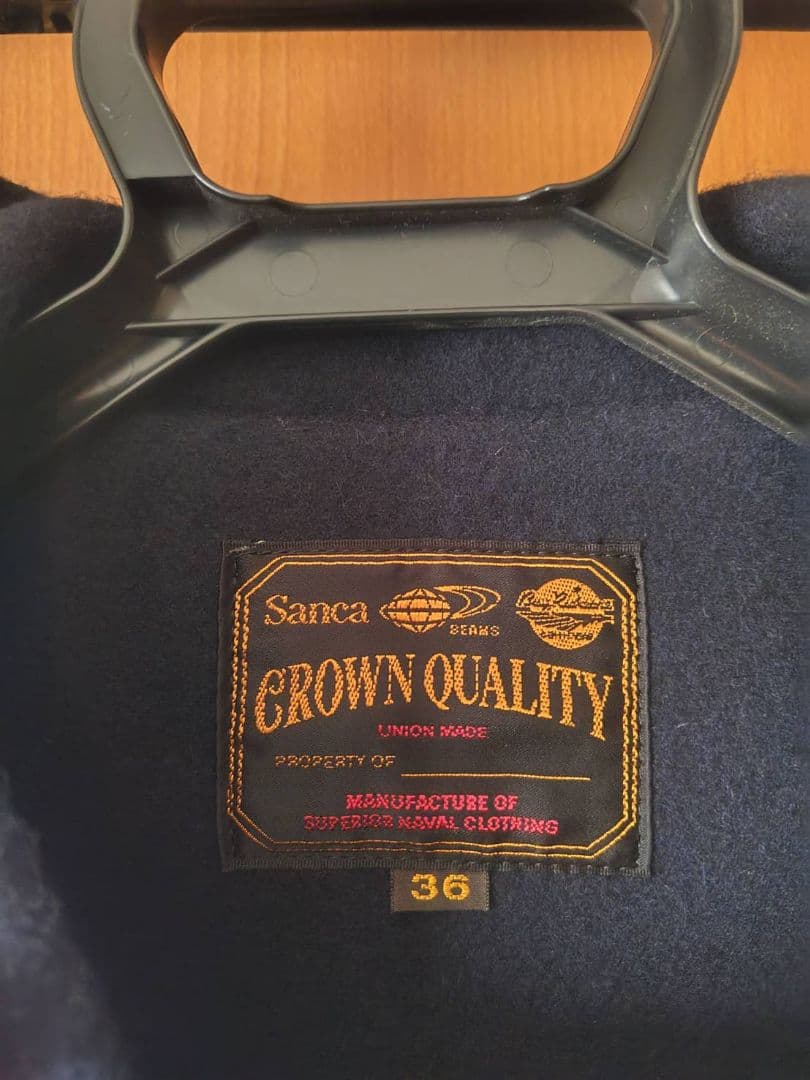 バズリクソンズ ビームス サンカ トリプルネームコラボ ダッフルコート