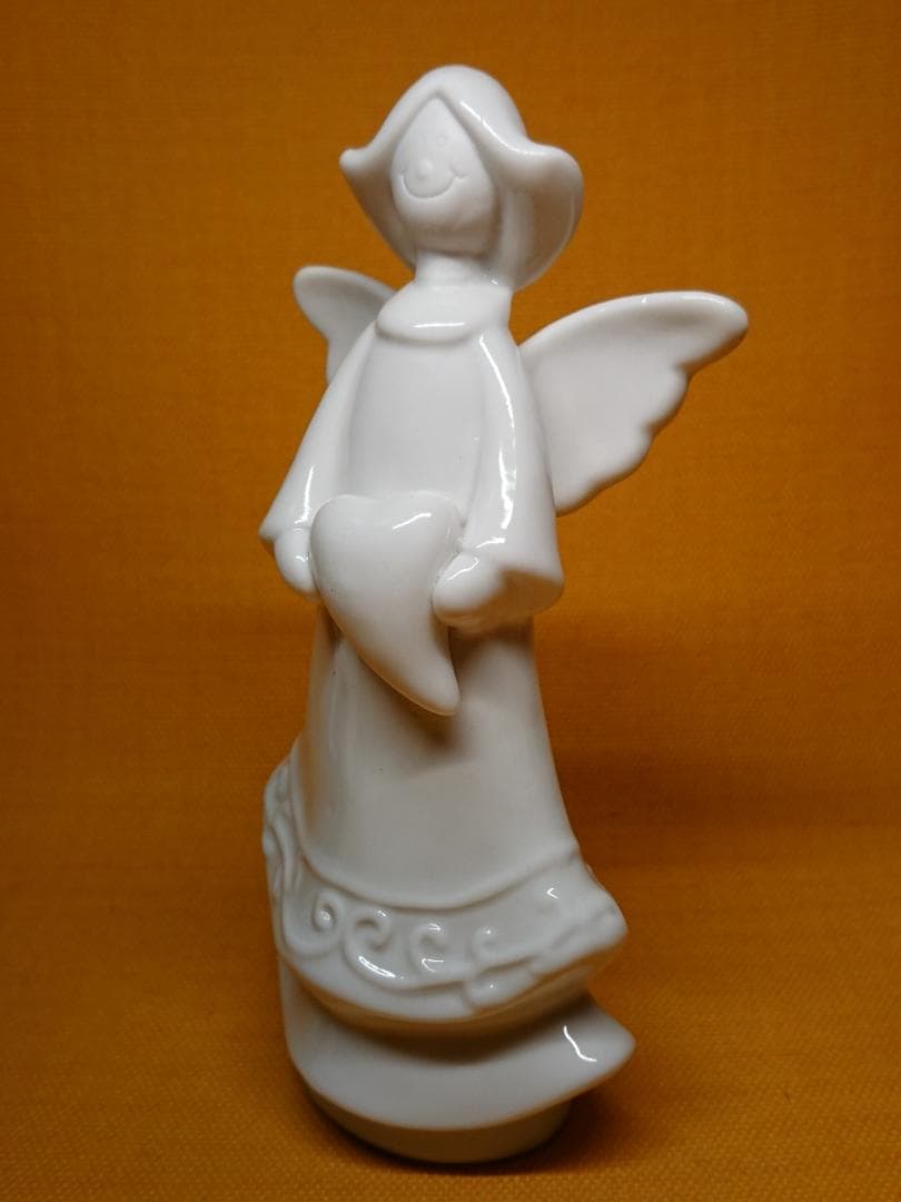 【美品】天使　エンジェル　陶器　置物　インテリア　工芸品　美術品　A1416