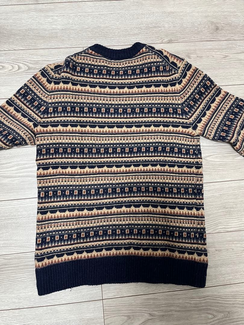 【美品】パタゴニア　ネイティブ柄セーター M