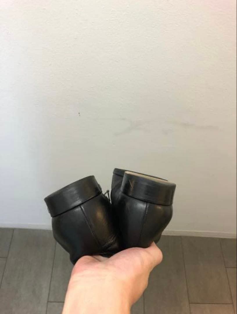 Padrone ショートサイドジップブーツ 黒 42 美品