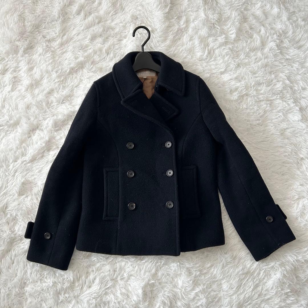 【高級カシミヤ混】マーガレットハウエル　ウールコート　Pコート　美品　アウター