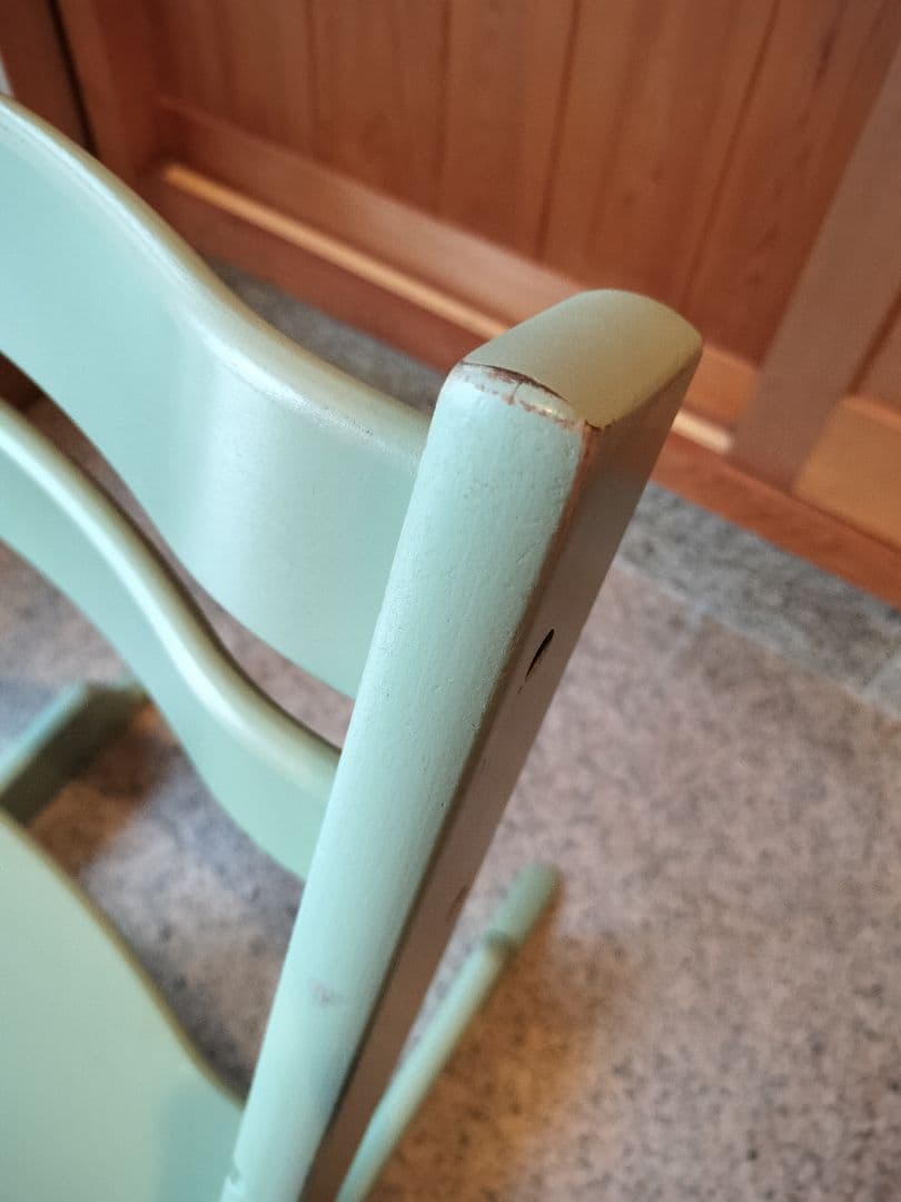 STOKKEストッケトリップトラップ　ハーネスおまけ付　薄い緑