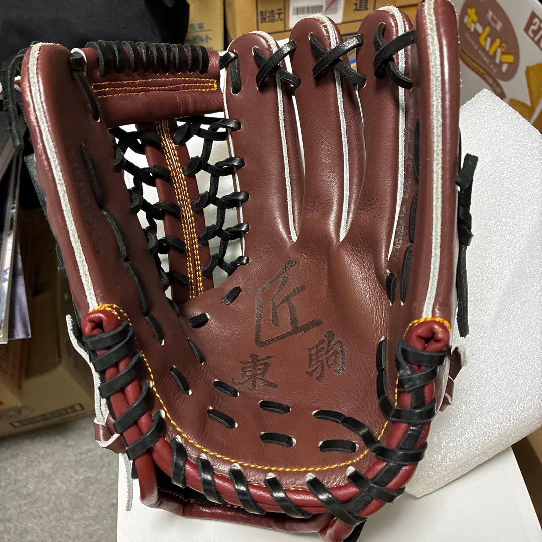 東駒　硬式用　内野手用　BUG-X5 茶色　日本製　未使用