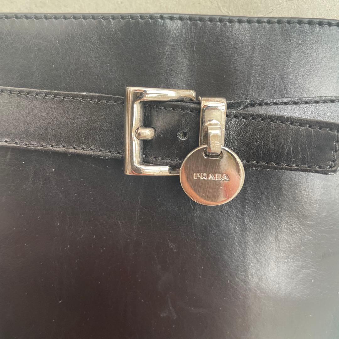 PRADA ロングブーツ　黒　37.5