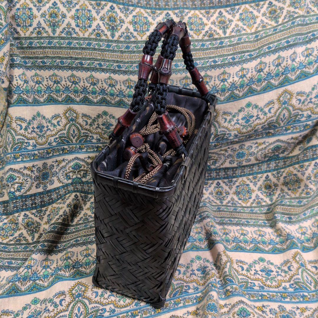 NoriP　公長斎小菅　竹公長　かごバッグ