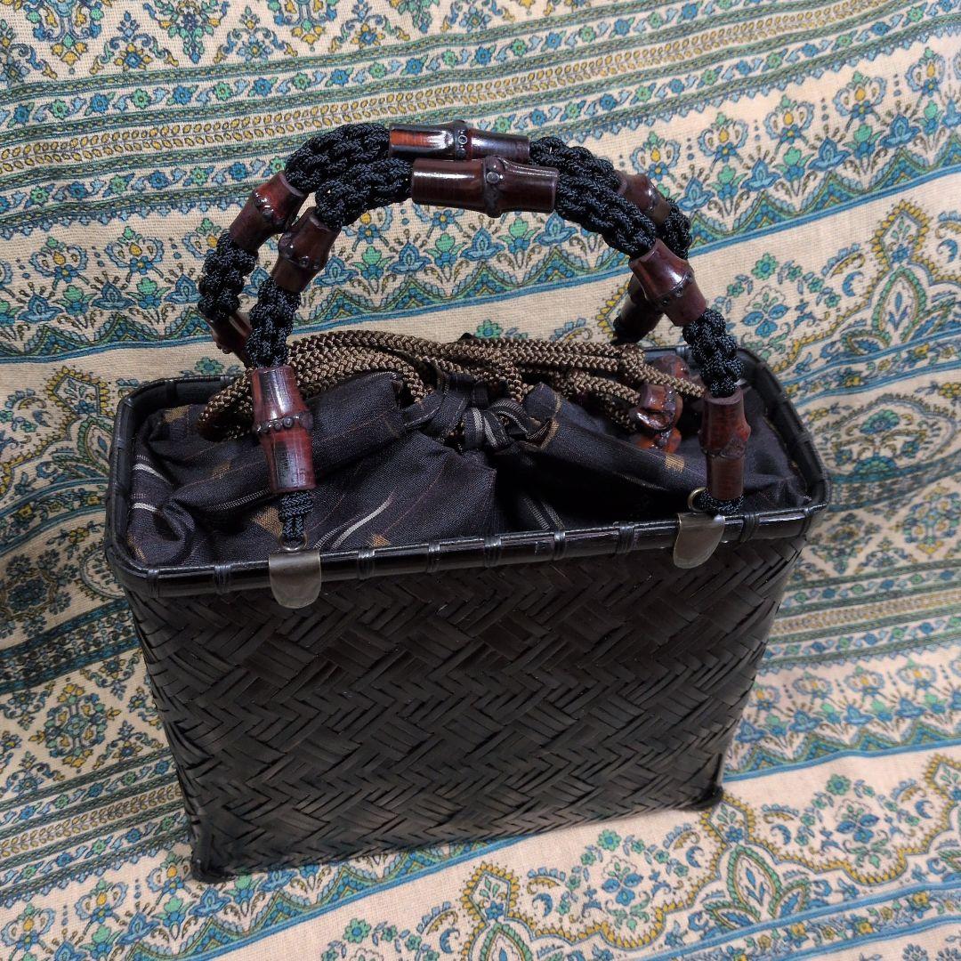 NoriP　公長斎小菅　竹公長　かごバッグ