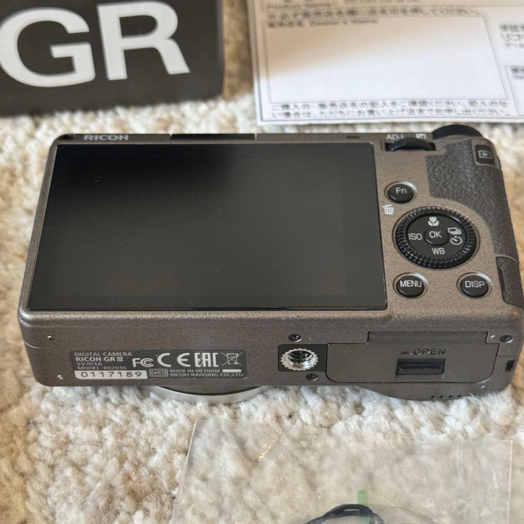 RICOH GR III Diary Edition 動作確認済み