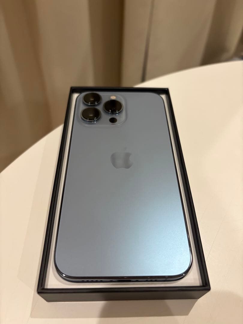 Apple iPhone 13 Pro 128GB シエラブルー【美品箱付】