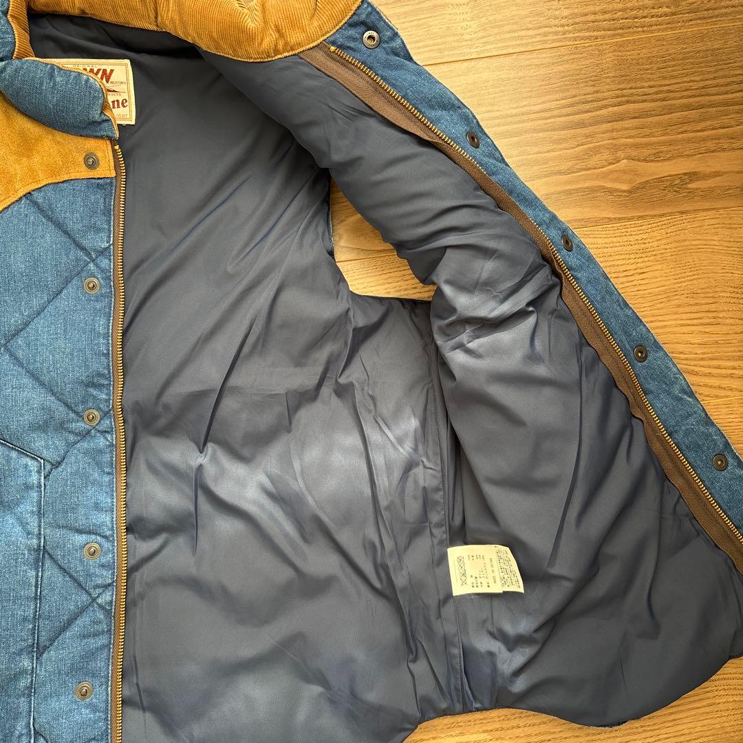 sugar caneデニムベストM