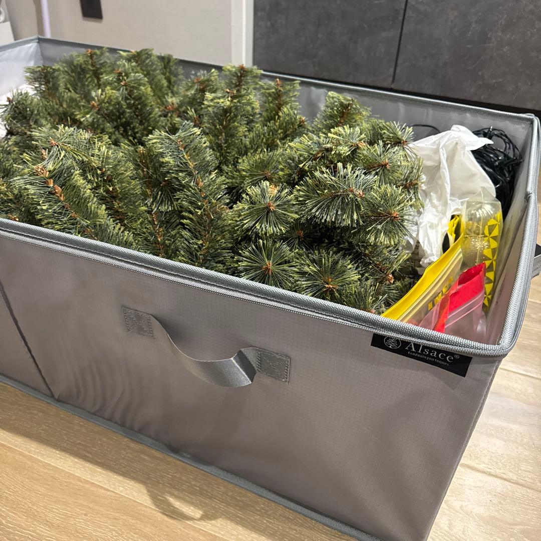 【150cm】Alsace クリスマスツリー 2024ver 【収納BOX付き】