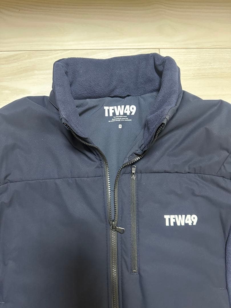 定価49500円 TFW49 VW FULL ZIP BLOUSON ネイビーM