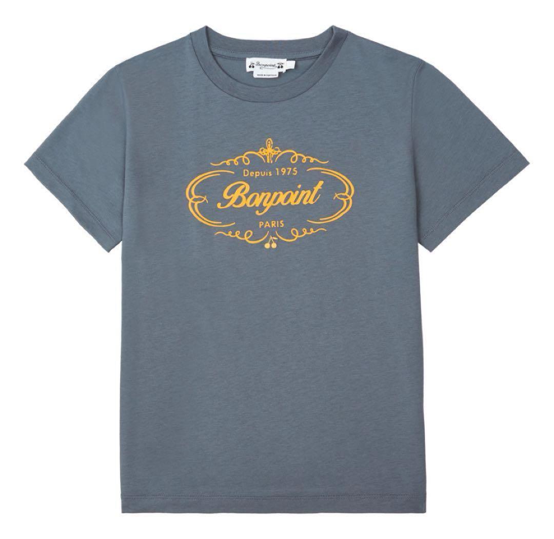 新品 未使用 タグ付き Bonpoint ボンポワン ロゴ Tシャツ 4A