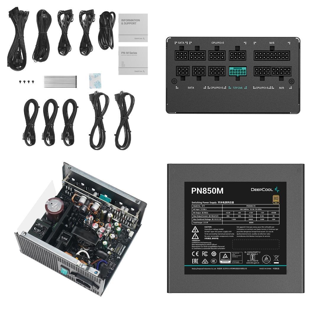 新品 Deepcool PN850M 850W 80+Gold ATX3.1