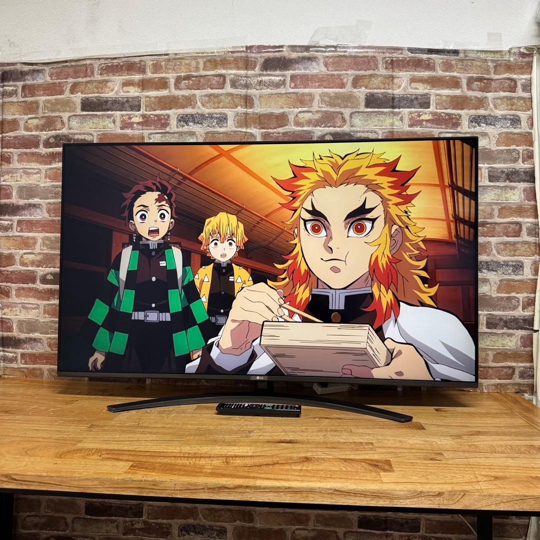 LG 55V型 4Kチューナー内蔵 液晶テレビ 55SM8100 動画アプリ搭載